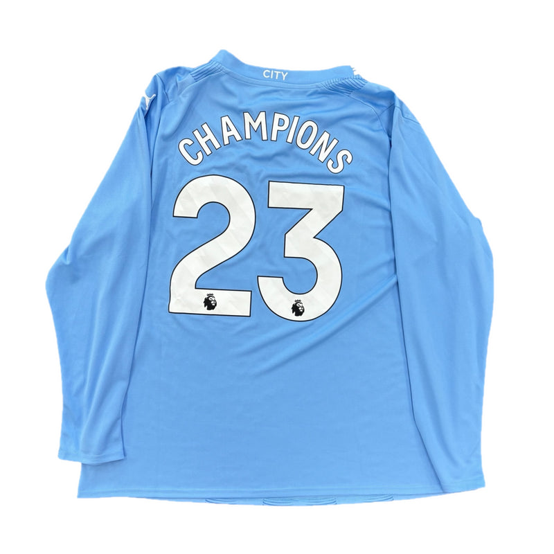 Manchester City Men's Shirt Puma Football Home Champions 23 Top