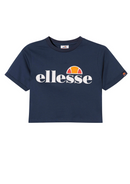Ellesse Kid's Crop T-Shirt Navy Nicky Crop Top