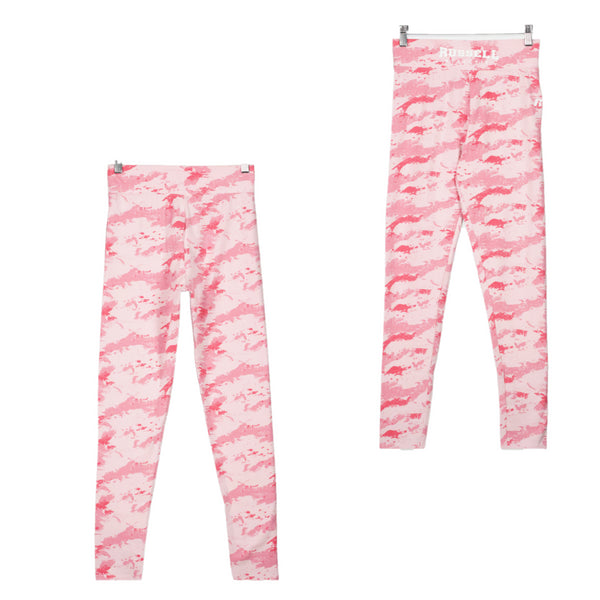 Russell Athletic Leggings Girl's Pink Lady Camo Leggings