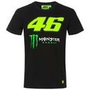 Team Sky MotoGP T-Shirt Men's VR46 Black Monster Top