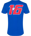 Joe Roberts Men's T-Shirt MotoGP Blue Top Racers Top