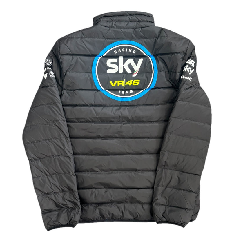 Team Sky Black Jacket Valentino Rossi Moto GP Coat
