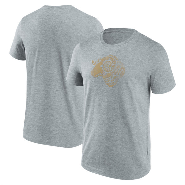 Derby County Football T-Shirt Men's Distressed Retro Crest Top