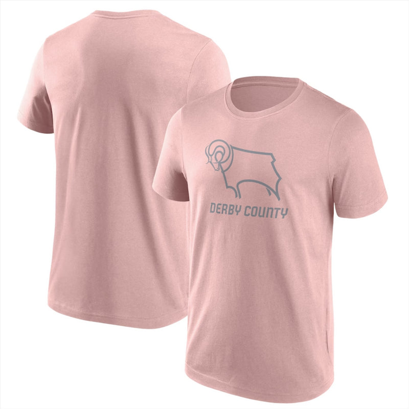Derby County Football T-Shirt Men's Fanatics Tee Top