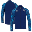 Rangers Football Men's Jacket Castore Stadium Print Hybrid Jacket