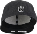 Baltimore Ravens NFL Cap New Era Grey Logo Fitted Hat
