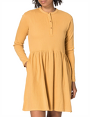 Superdry Women's Mini Dress Beige Jersey Dress