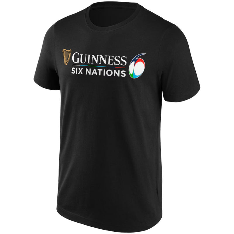 Guinness Six Nations T-Shirt Men's Rugby Logo Top