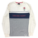 England Rugby Men's Sweatshirt Crème/Navy/Grey Sweatshirt