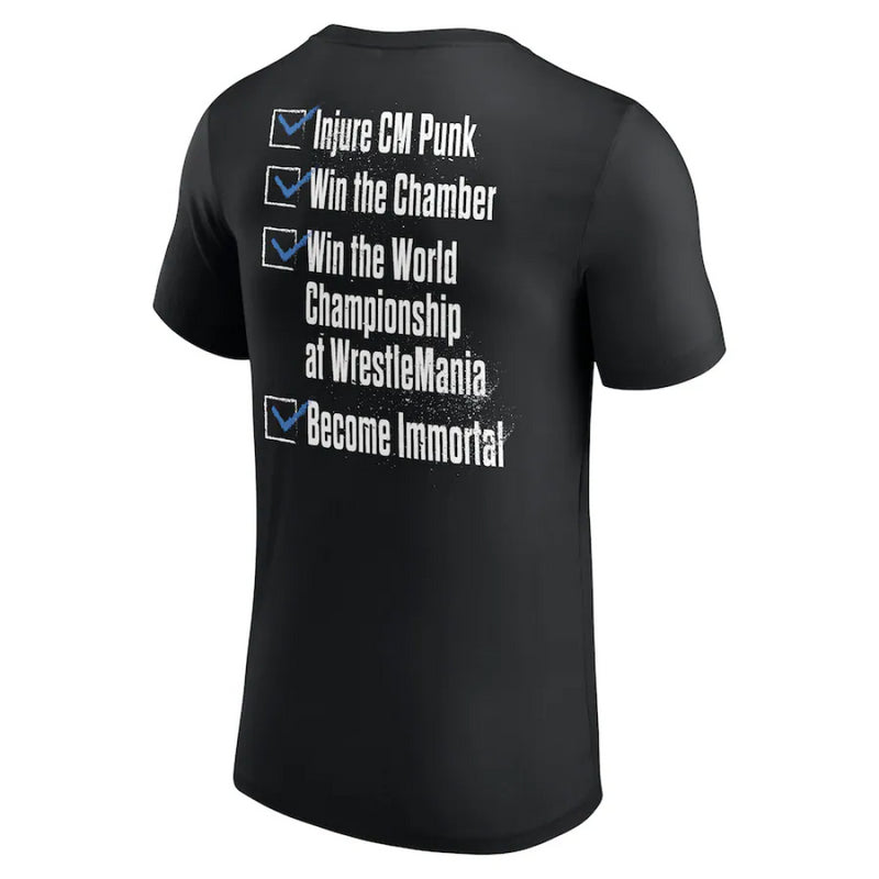 Drew Mcintyre WWE T-Shirt Men's The Saviour Of Wrestlemania Top