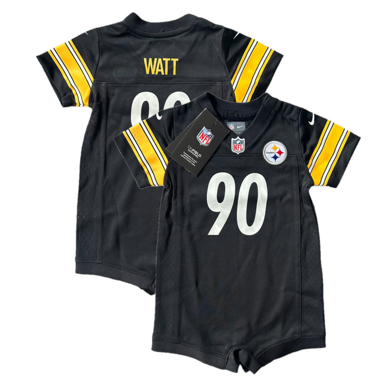 Pittsburgh Steelers NFL Babygrow Nike Home Romper - Watt 90