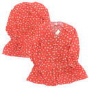 White Stuff Women's Dress Coral Long Sleeve Dress Top