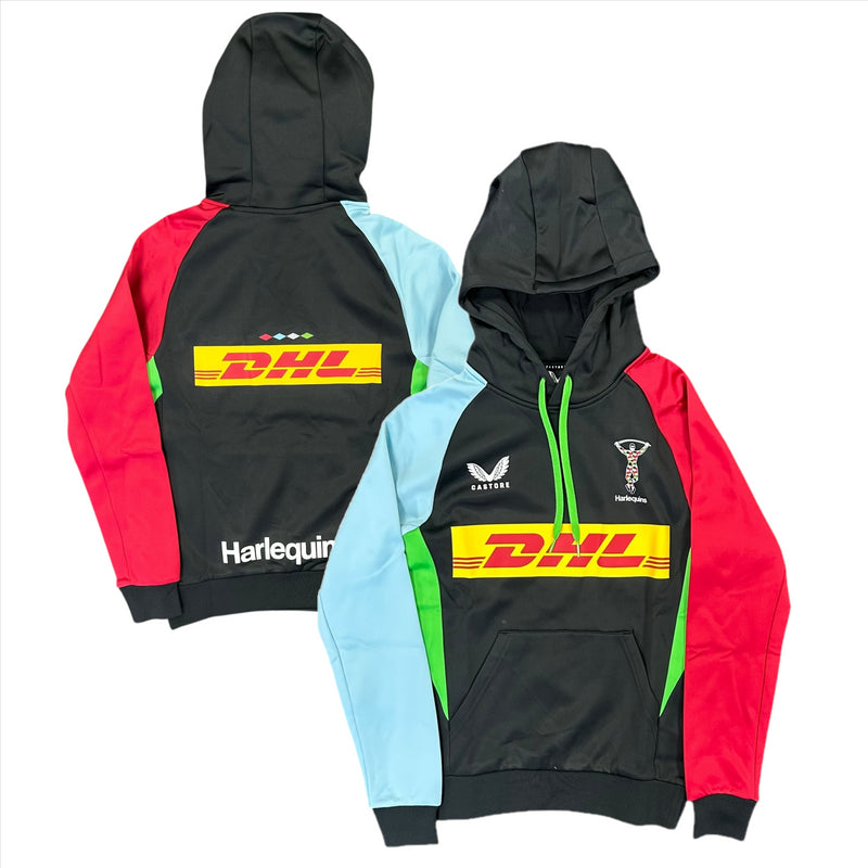 Harlequins Rugby Women's Hoodie Castore Pro Players Hoodie