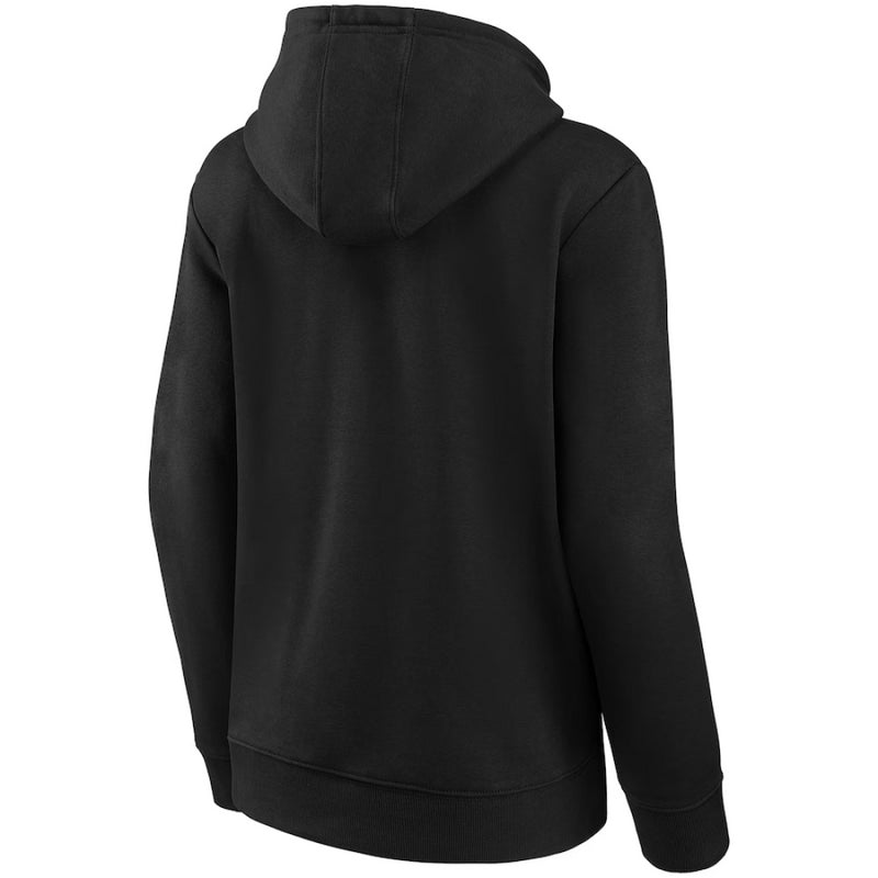 Germany Women's Football Hoodie Black Primary Logo Hoodie