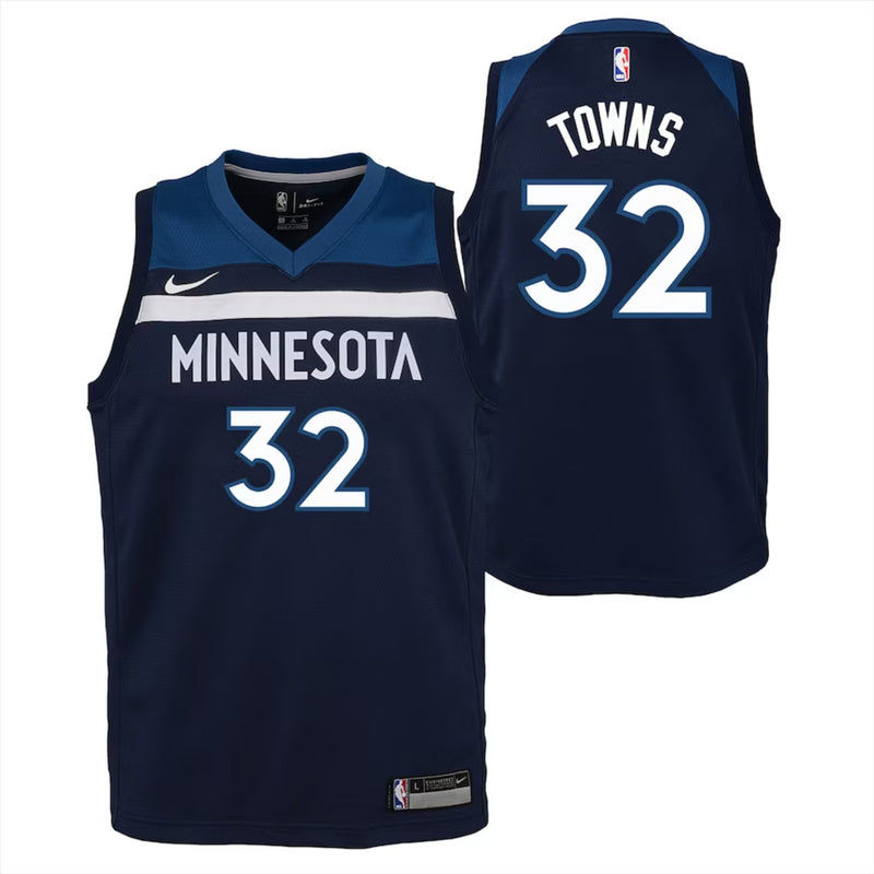 Minnesota Timberwolves NBA Jersey Kid's Nike Basketball Shirt Top