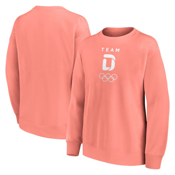 Team D Women's Sweatshirt Olympics Mono Logo Sweatshirt