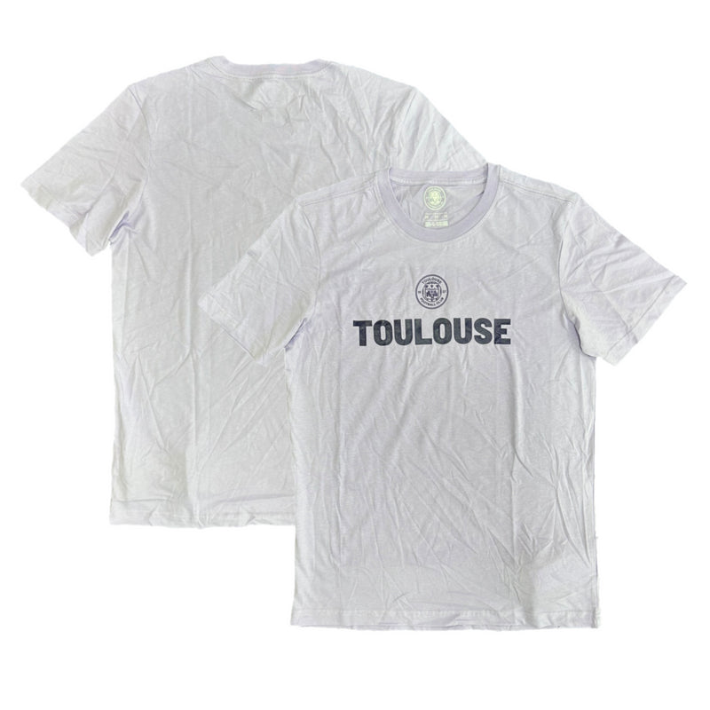 Toulouse Football Men's T-Shirt Wordmark Lilac Top