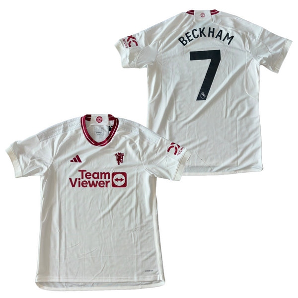 Manchester United Men's Shirt adidas Football 3rd Top - Beckham 7