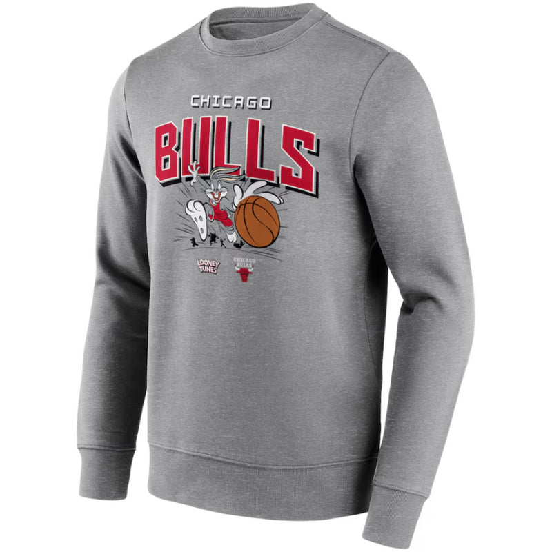 Chicago Bulls NBA Sweatshirt Men's Bugs Bunny Looney Tunes Top