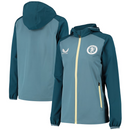 Aston Villa Football Jacket Women's Castore Players Travel Top