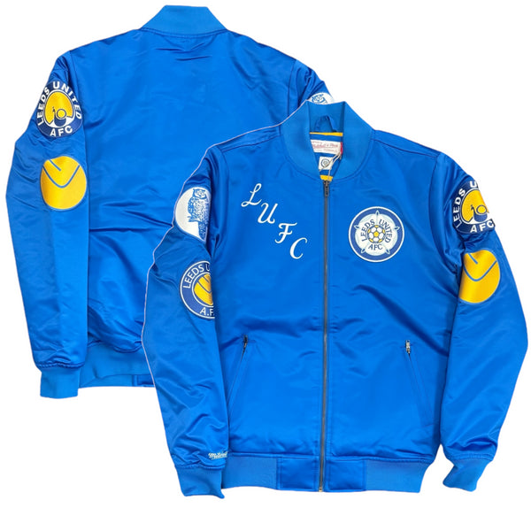 Leeds United Men's Jacket Mitchell & Ness Bomber Jacket