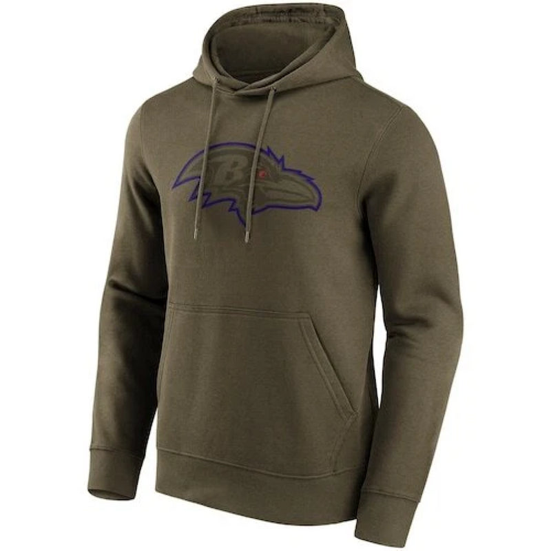 Baltimore Ravens Men's Hoodie NFL Colour Pop Top