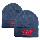 Scarlets Men's Navy Beanie Rugby Club Castore Beanie