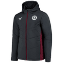 Aston Villa Women's Jacket Castore Staff Bench Dark Grey Jacket