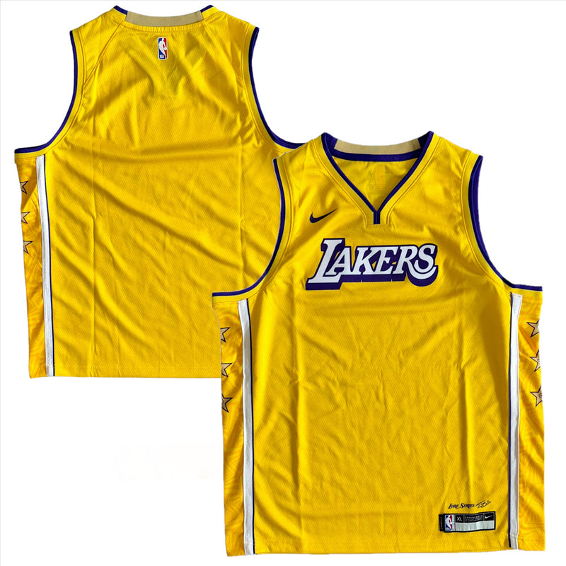 Los Angeles Lakers Jersey NBA Kid's City 19/20 Plain Top