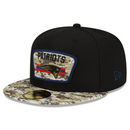 New England Patriots Cap NFL Men's New Era Black Fitted Hat