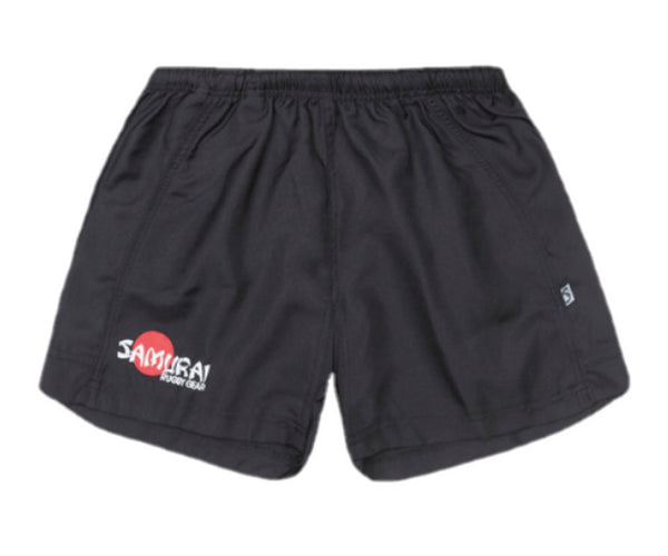 Samurai Men's Rugby Shorts Professional Black Shorts