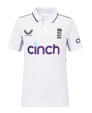 Women's England Cricket Polo Castore SS Shirt
