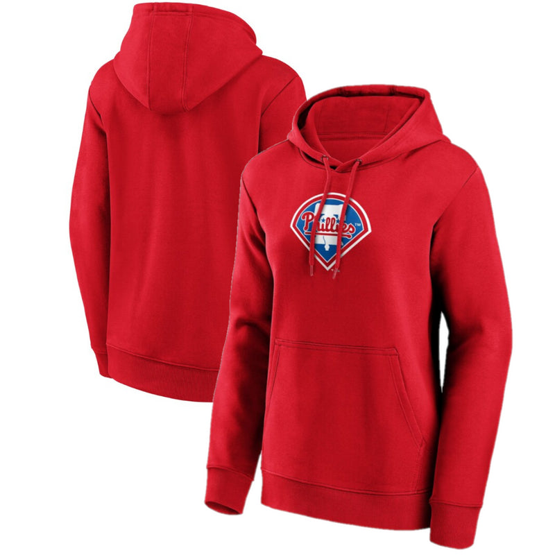 Philadelphia Phillies Women's Hoodie MLB Primary Logo Hoodie