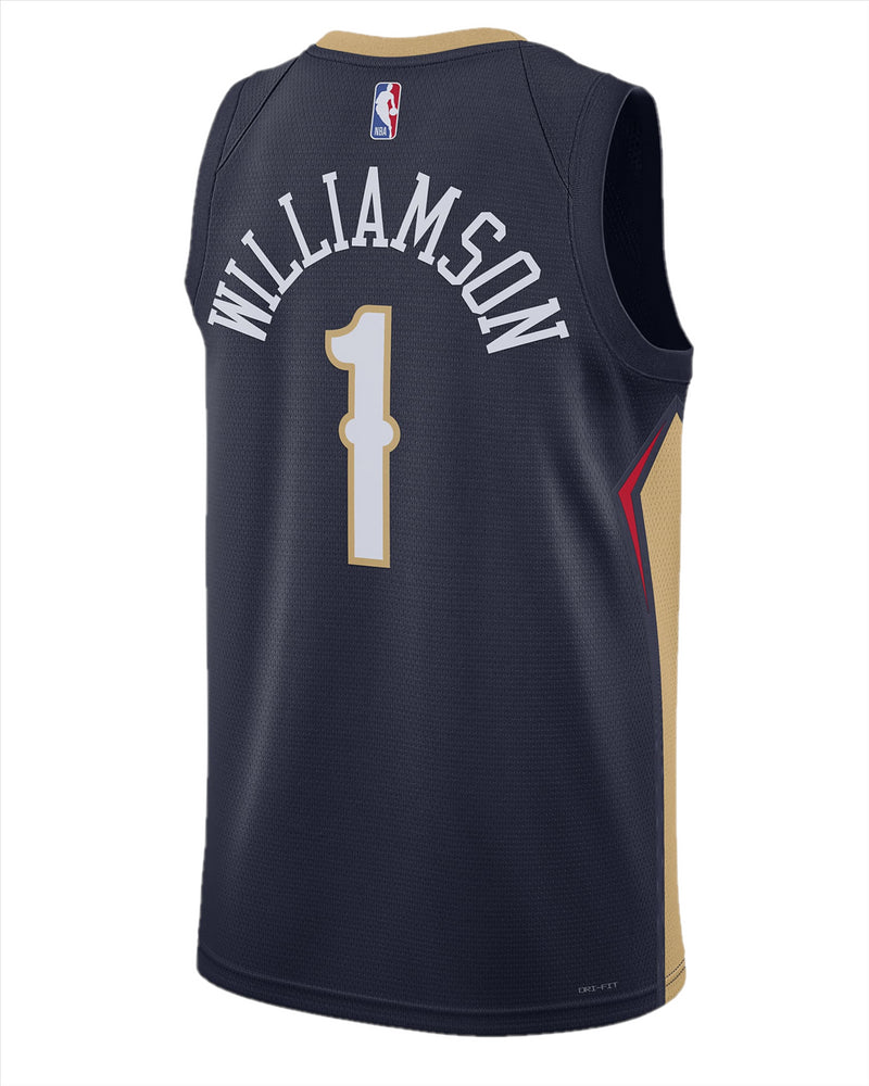 New Orleans Pelicans Jersey Men's NBA Nike Icon - Williamson