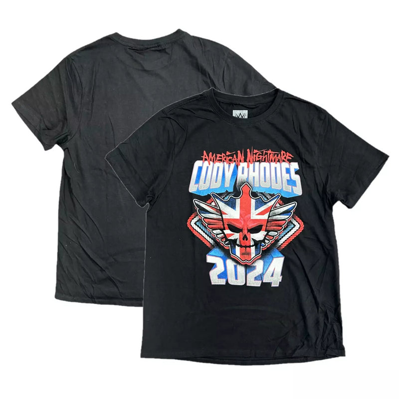 Cody Rhodes WWE T-Shirt Men's UK 2024 Wrestling Top