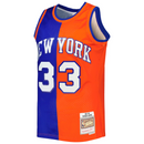 New York Knicks Jersey Men's NBA M&N Patrick Ewing 33 Retro Top