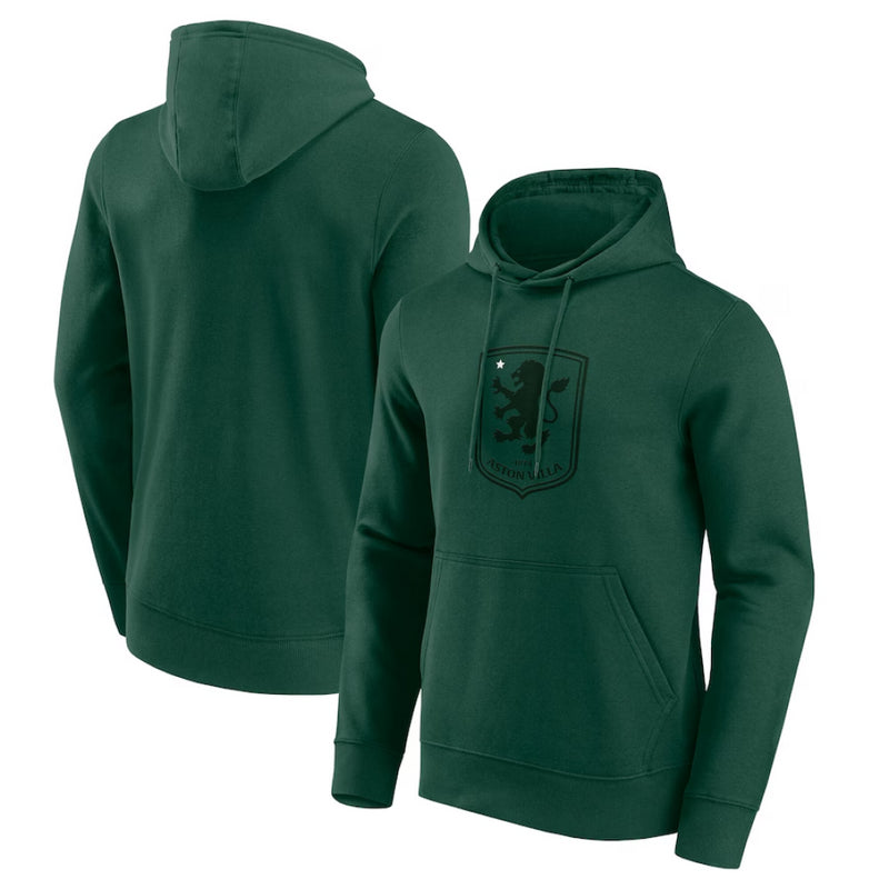 Aston Villa Men's Hoodie Football Detail Graphic Hoodie