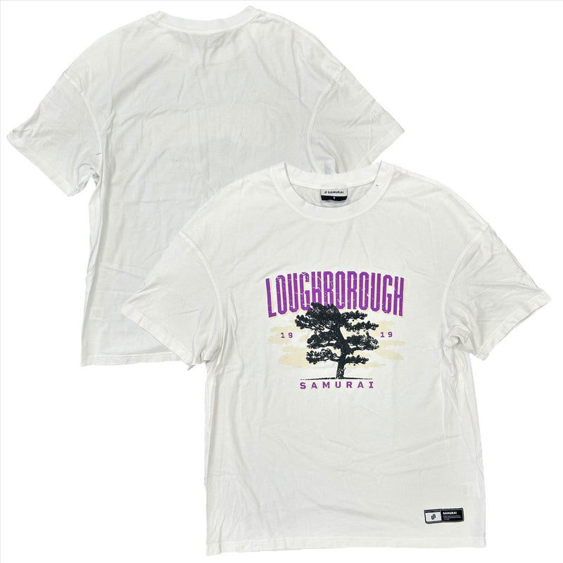 Samurai Loughborough University T-Shirt Men's White Rugby Top