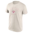 New York Knicks T-Shirt Men's NBA Cream Top