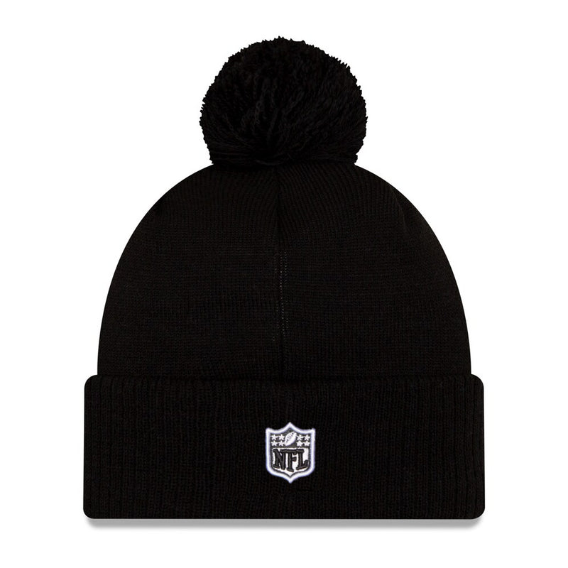 Las Vegas Raiders Beanie New Era NFL Sideline Adult Bobble Hat