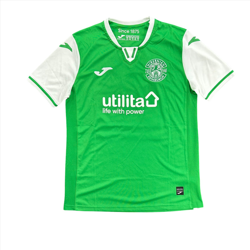 Hibernian Kid's Football Shirt Joma Home Shirt - Obita 21