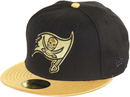 Tampa Bay Buccaneers Cap NFL Men's New Era Black Fitted Hat