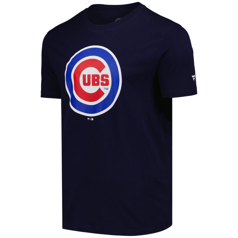 Chicago Cubs T-Shirt Men's MLB Baseball Primary Logo Navy Top