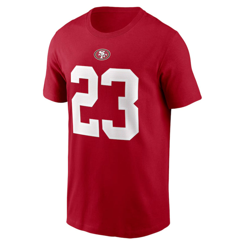 San Francisco 49ers T-Shirt Men's NFL Nike McCaffrey N&N Top