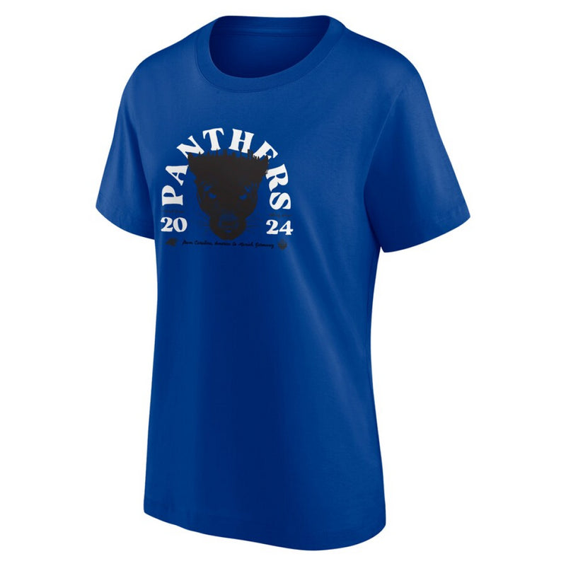 Carolina Panthers Men's T-Shirt NFL Hometown To Munich Top
