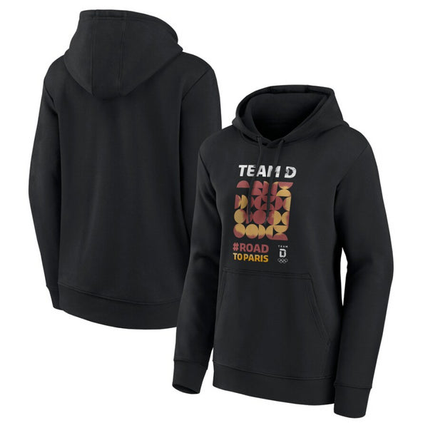 Team D Olympics Hoodie Women's Road to Paris Line Top