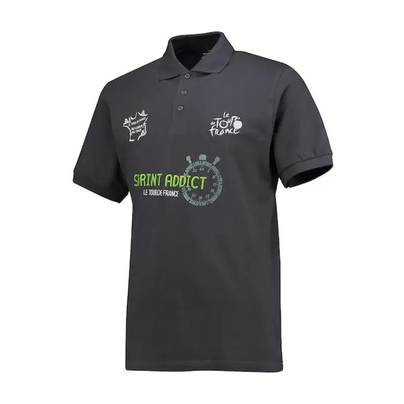 Tour De France Polo Shirt Men's Sprint Addict Polo Top