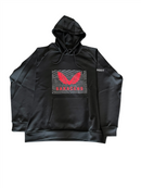 Saracens Rugby Men's Hoodie Castore Scuba Logo Jumper