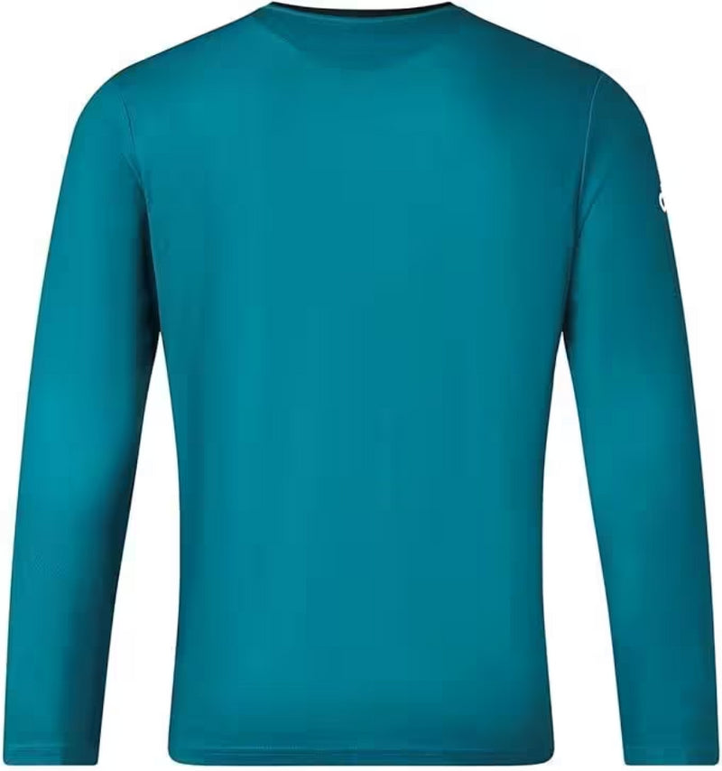 Bath Rugby Castore T-Shirt Men's Training LS Blue Top