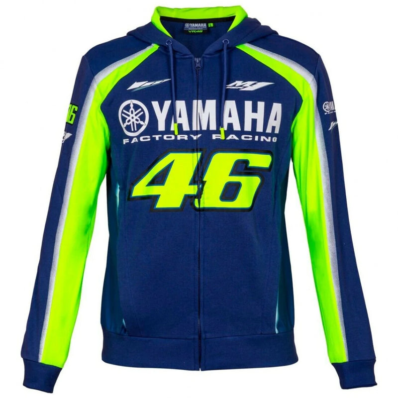 Valentino Rossi VR46 Racing Moto GP Men's Hoodie Jacket Sweatshirt Top